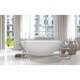 preview thumbnail 9 of 10, Aquatica Karolina Freestanding Solid Surface Bathtub - Fine Matte