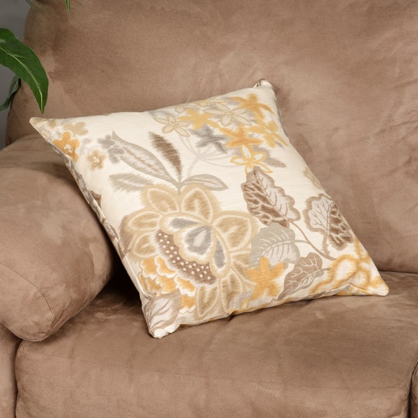 Unai Floral Down Fill Throw Pillow Yellow Bed Bath & Beyond 9033429