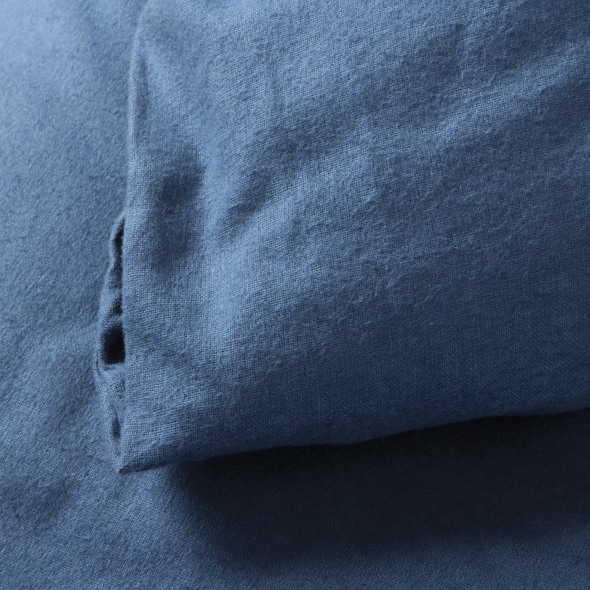 Superior Classic Solid Flannel Cotton Duvet Cover Set - Picture 26 of 45