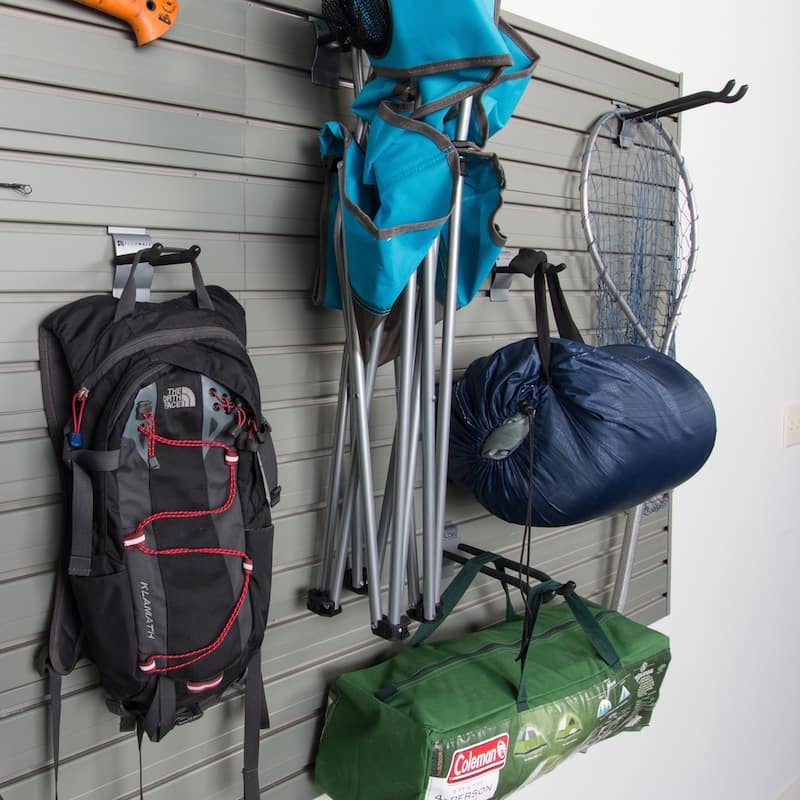 15 Piece Slatwall Panel, Hook Storage Set