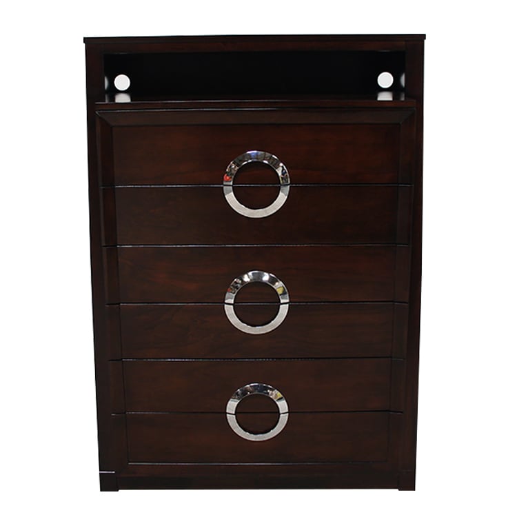 Presley Dark Birch 6 drawer Chest