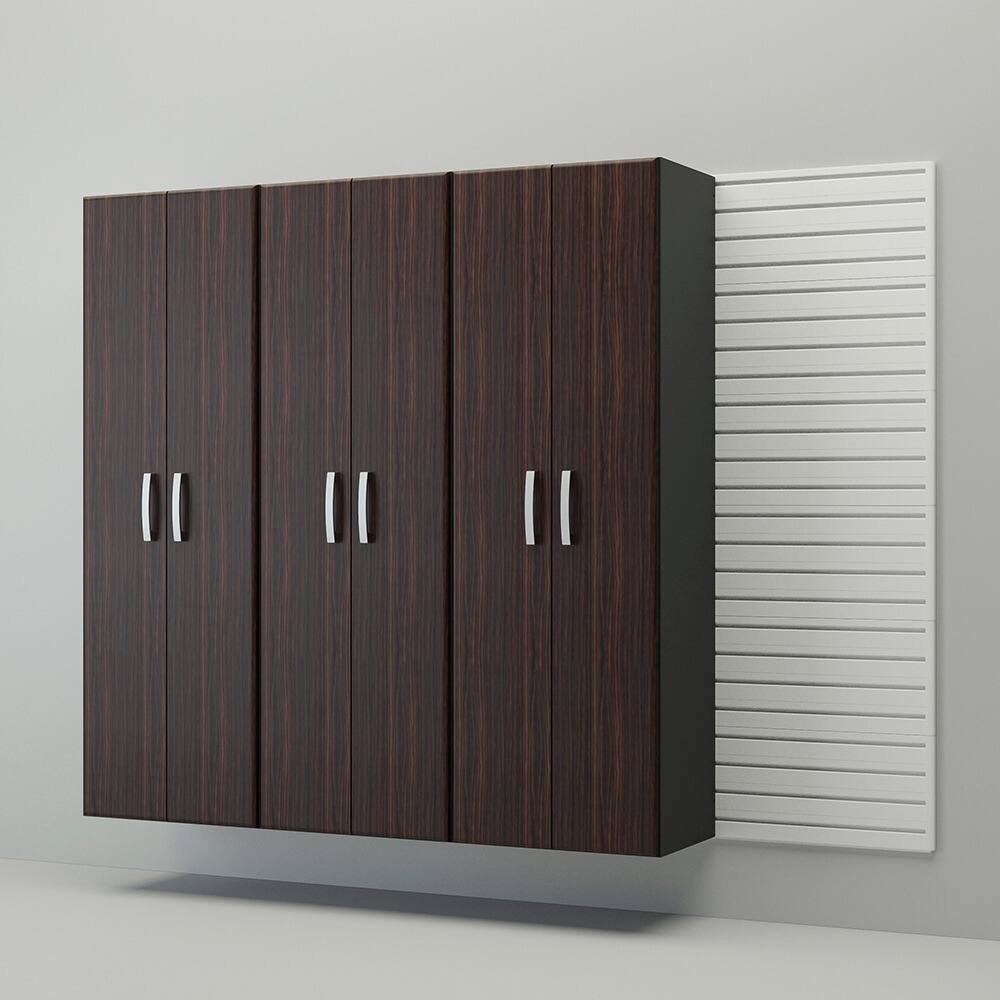 Flow Wall 4-piece Tall Cabinet Set