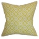 preview thumbnail 1 of 0, Majkin Canary Geometric Down Filled Throw Pillow