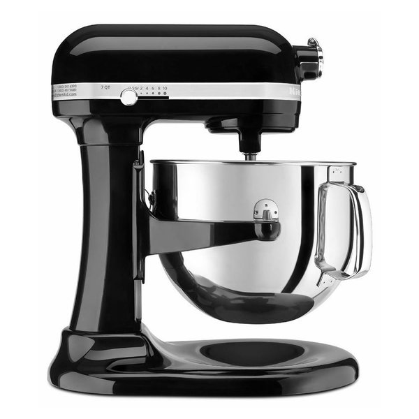 KitchenAid KSM7586POB Pro Line Onyx Black 7-Quart Bowl Lift Stand