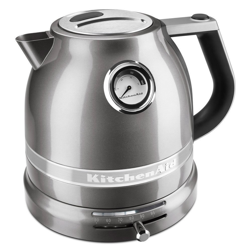 KitchenAid Silver Electric Kettle + Reviews | Crate & Barrel