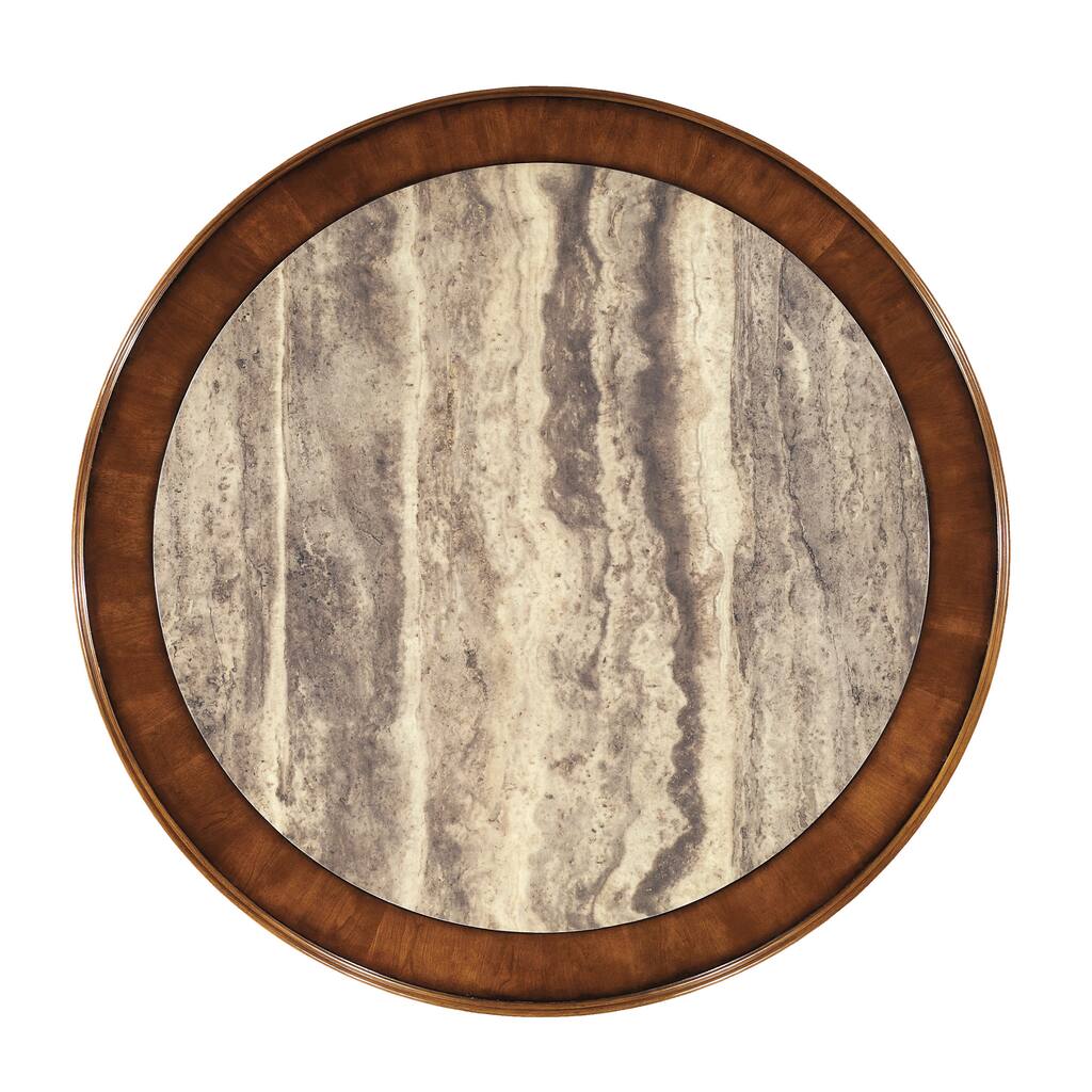 Hopstand Round Dining Table - Brown