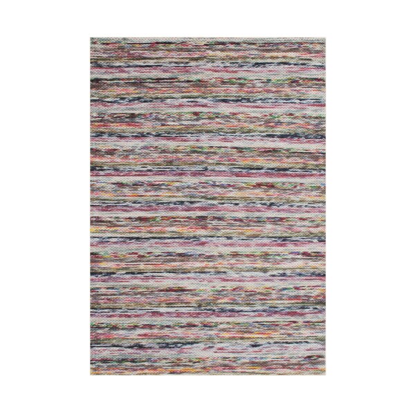 Shop Handmade Alliyah Grey/ Multi Braided Wool Rug 5' x 8' Free