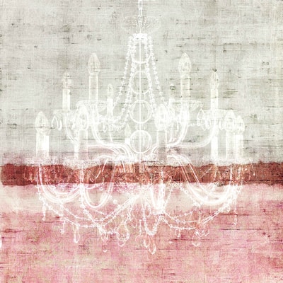 Handmade Marmont Hill Art Collective 'Chandelier' Canvas Art (USA) - Multi-Color