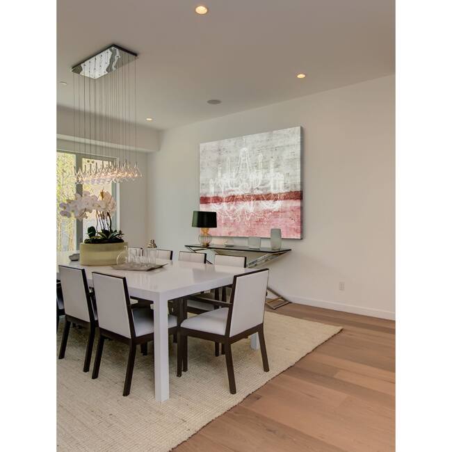 Handmade Marmont Hill Art Collective 'Chandelier' Canvas Art (USA) - Multi-Color