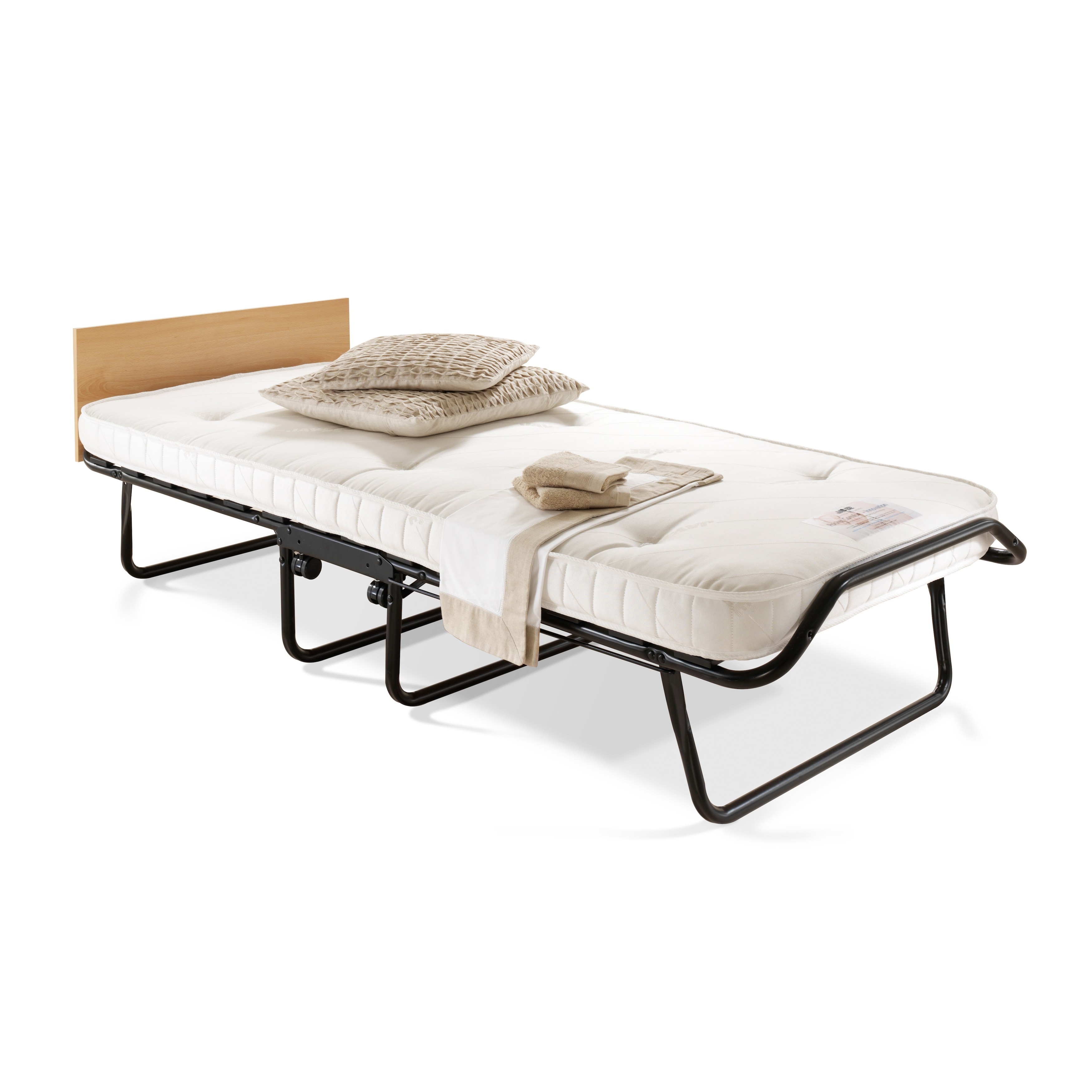 Jay be Jay be Monarch Pocket Sprung Folding Bed Black Size Twin