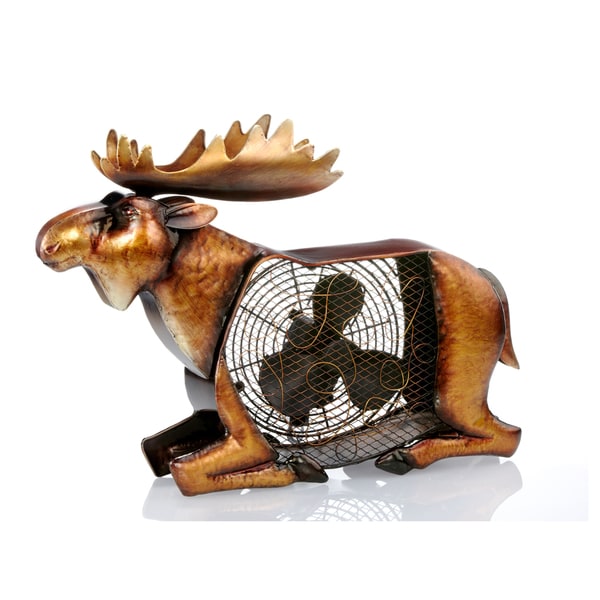 Moose Figurine Fan