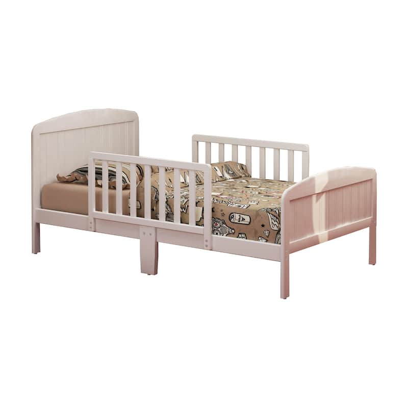 Warm White Harrisburg Toddler Bed