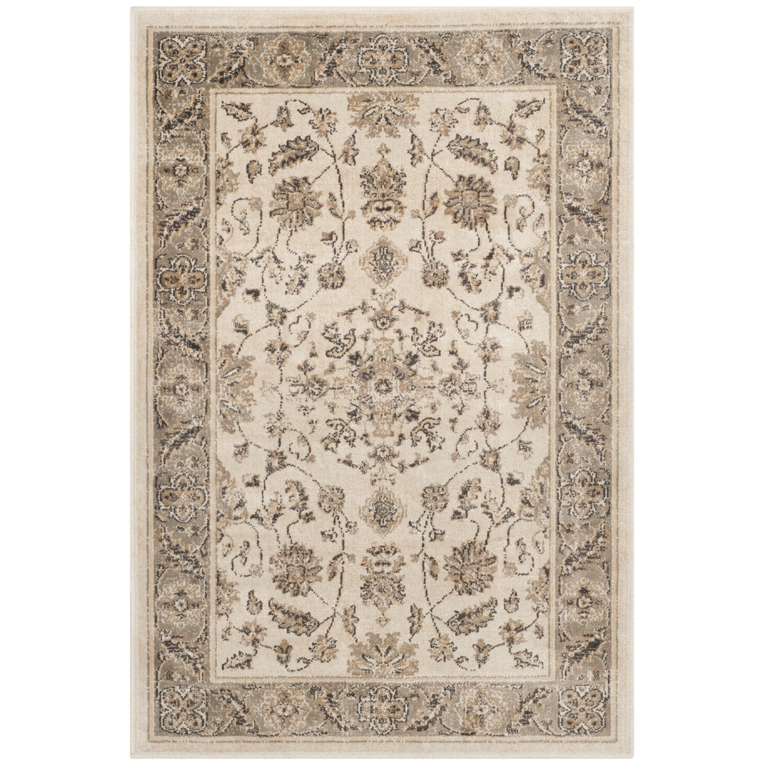 Safavieh Vintage Stone/ Mouse Viscose Rug (33 X 57)