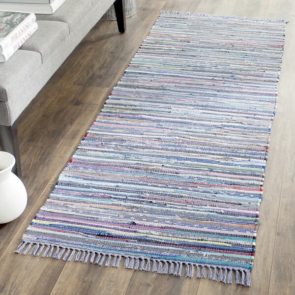 Safavieh Handwoven Rag Rug Purple Cotton Rug 2'3 x 5' Free Shipping On Orders Over 45