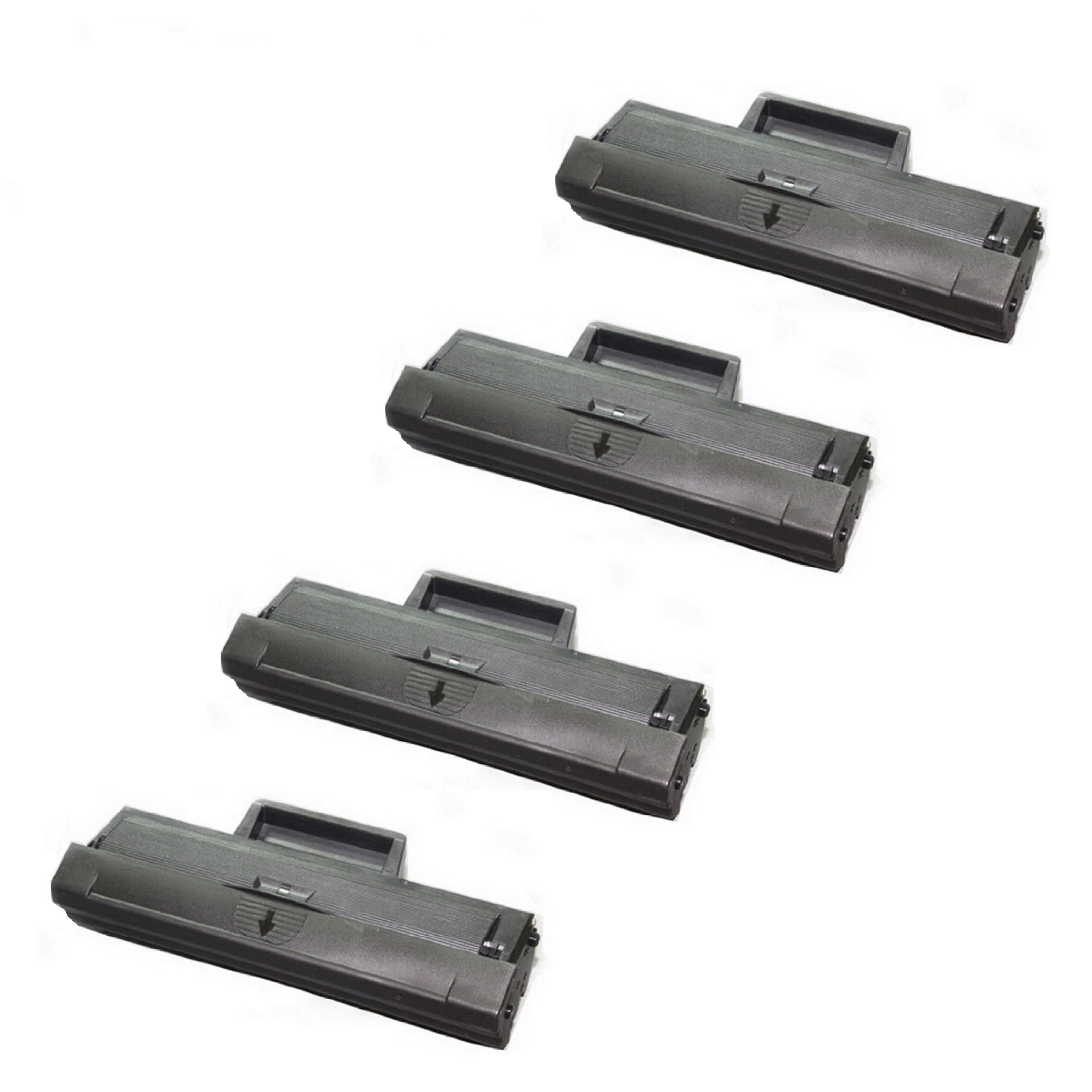 Compatible Samsung Mlt d104s Toner Cartridge For Ml 1660 1661 1665 1666 1667 1675 1860 1861 1864 1865w Scx 3200 Scx 3205 4 pack