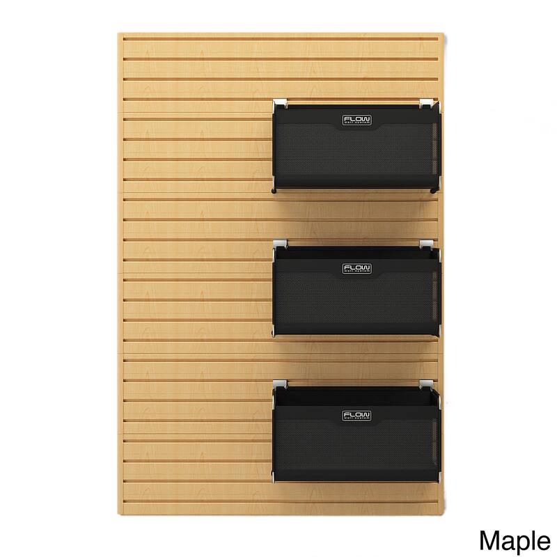 4 piece Slatwall Panel, Bin Storage Set On Sale Bed Bath & Beyond 9043698