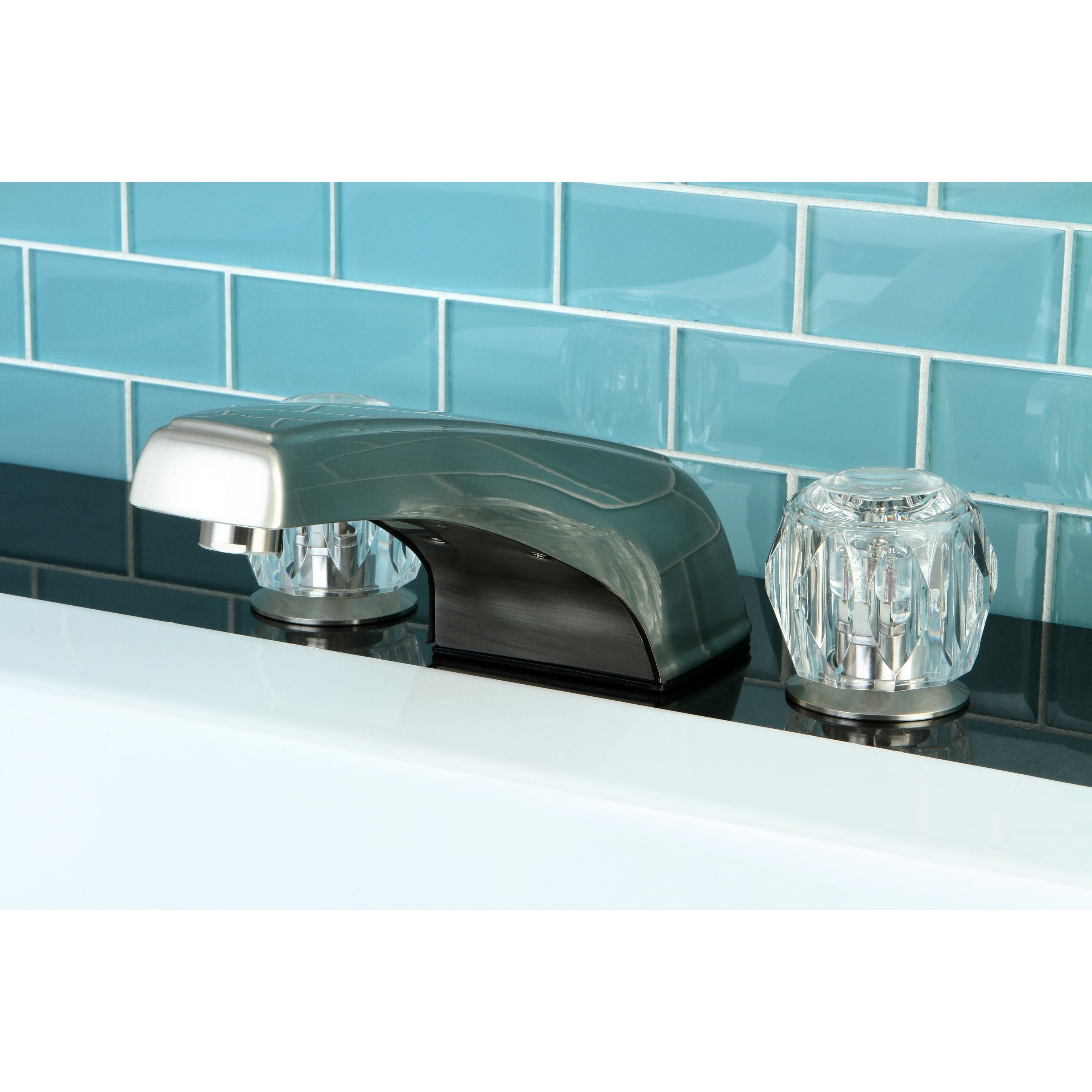 Satin Nickel Roman Tub Filler Faucet