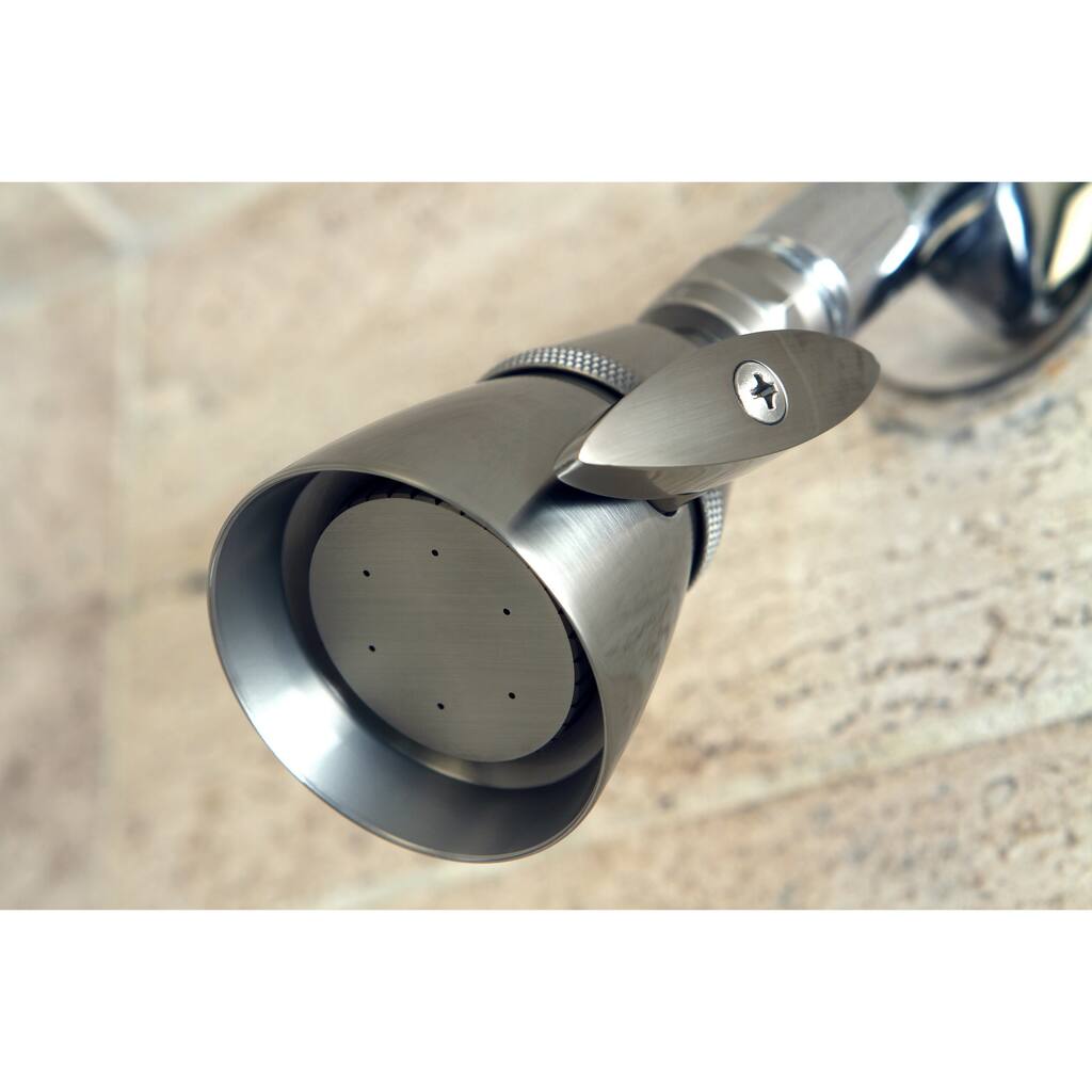 Kingston Brass Brushed Nickel 2.25-inch Adjustable Shower Head