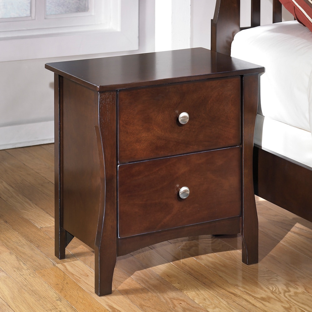 Signature Designs By Ashley Rayville Tobacco Brown 2 drawer Nightstand