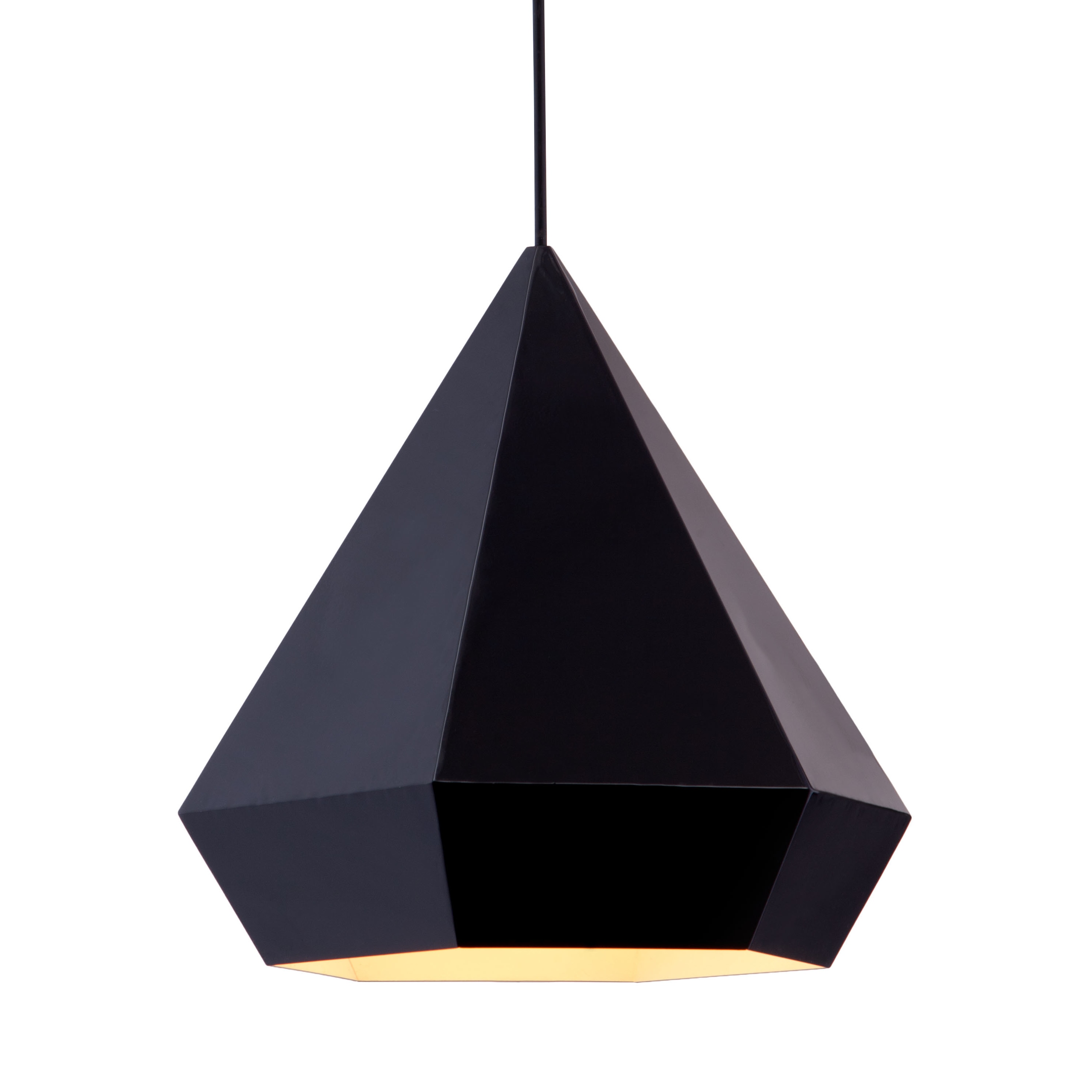 Forecast Single light Black Ceiling Lamp