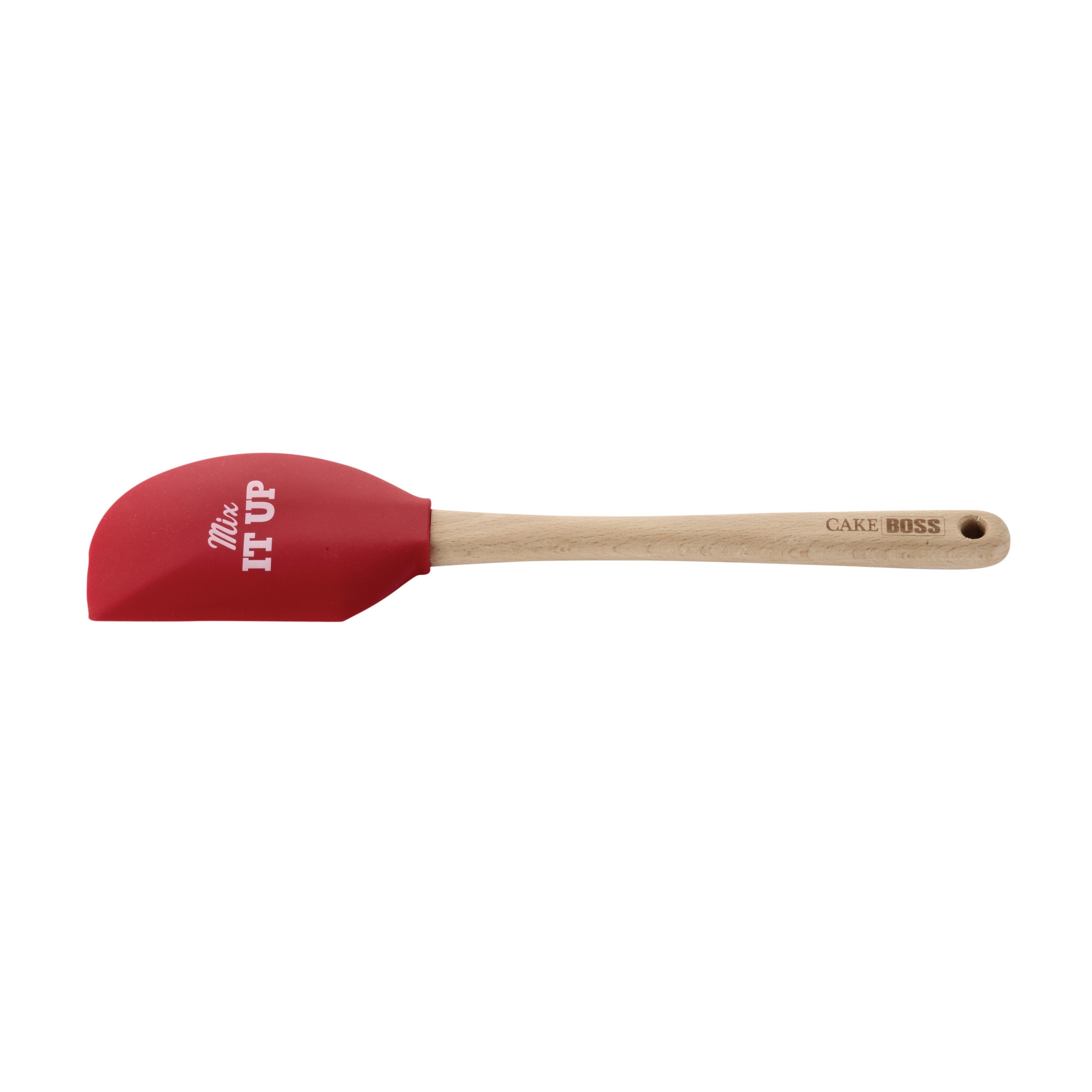 Cake Boss Red 'Mix It Up' Novelty Tools 11.5 Silicone Scraping Spatula -  Bed Bath & Beyond - 9045456