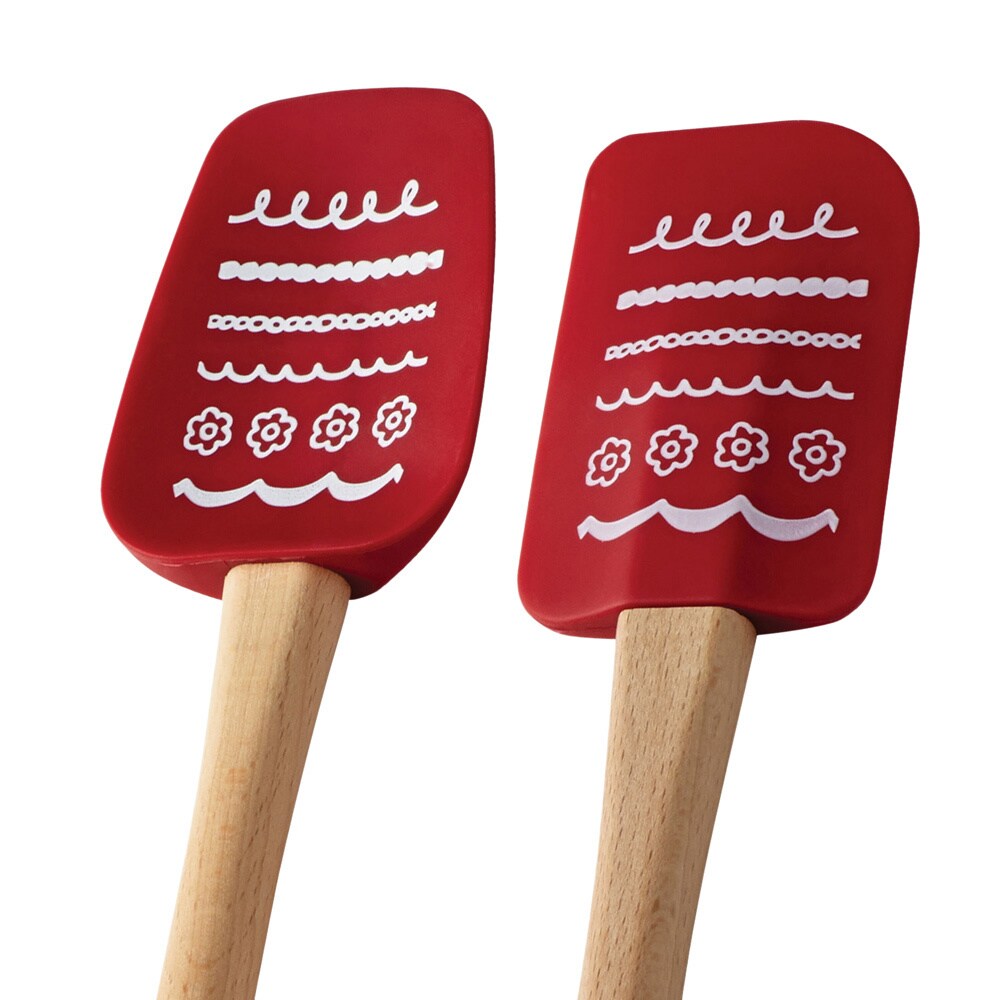 Cake Boss Red 'Mix It Up' Novelty Tools 11.5 Silicone Scraping Spatula -  Bed Bath & Beyond - 9045456