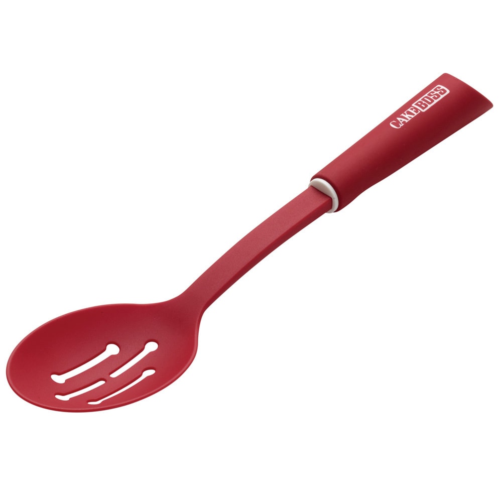 Cake Boss Red Nylon Tools and Gadgets 13 Slotted Spoon L16242813