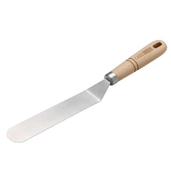 Offset Icing Spatula with Wood Handle 8 inches
