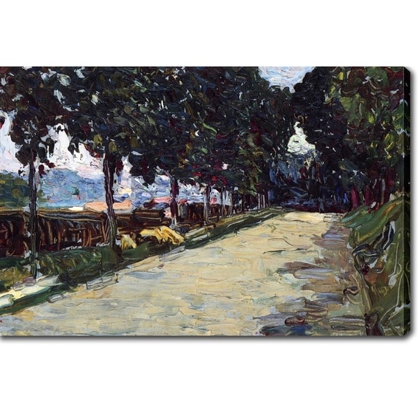 Wassily Kandinsky Park of St. Cloud Oil on Canvas Art  