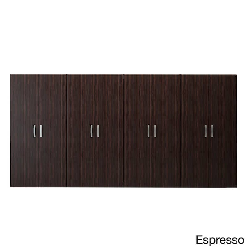 Flow Wall 6pc PVC Indoor Jumbo Cabinet Storage Center