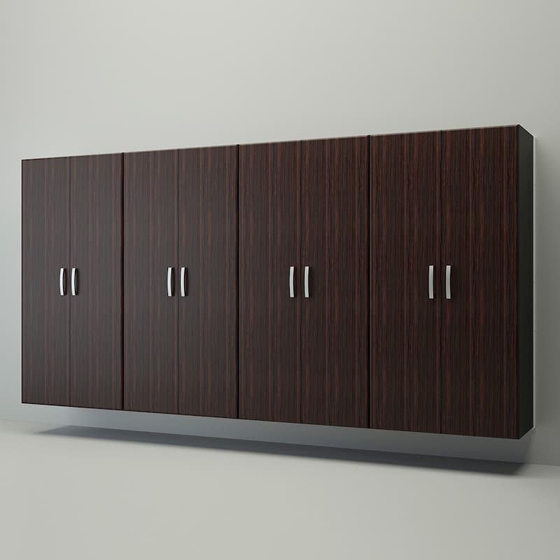 Flow Wall 6pc PVC Indoor Jumbo Cabinet Storage Center