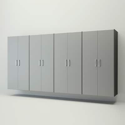 Flow Wall 6pc PVC Indoor Jumbo Cabinet Storage Center
