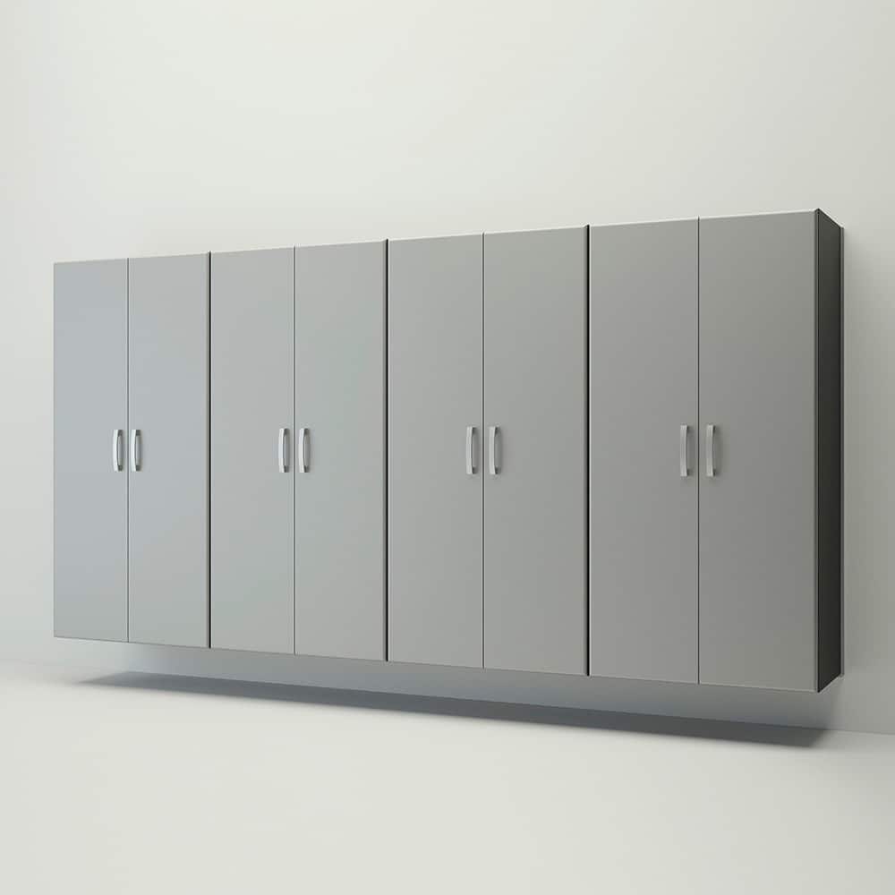 Flow Wall 6pc PVC Indoor Jumbo Cabinet Storage Center