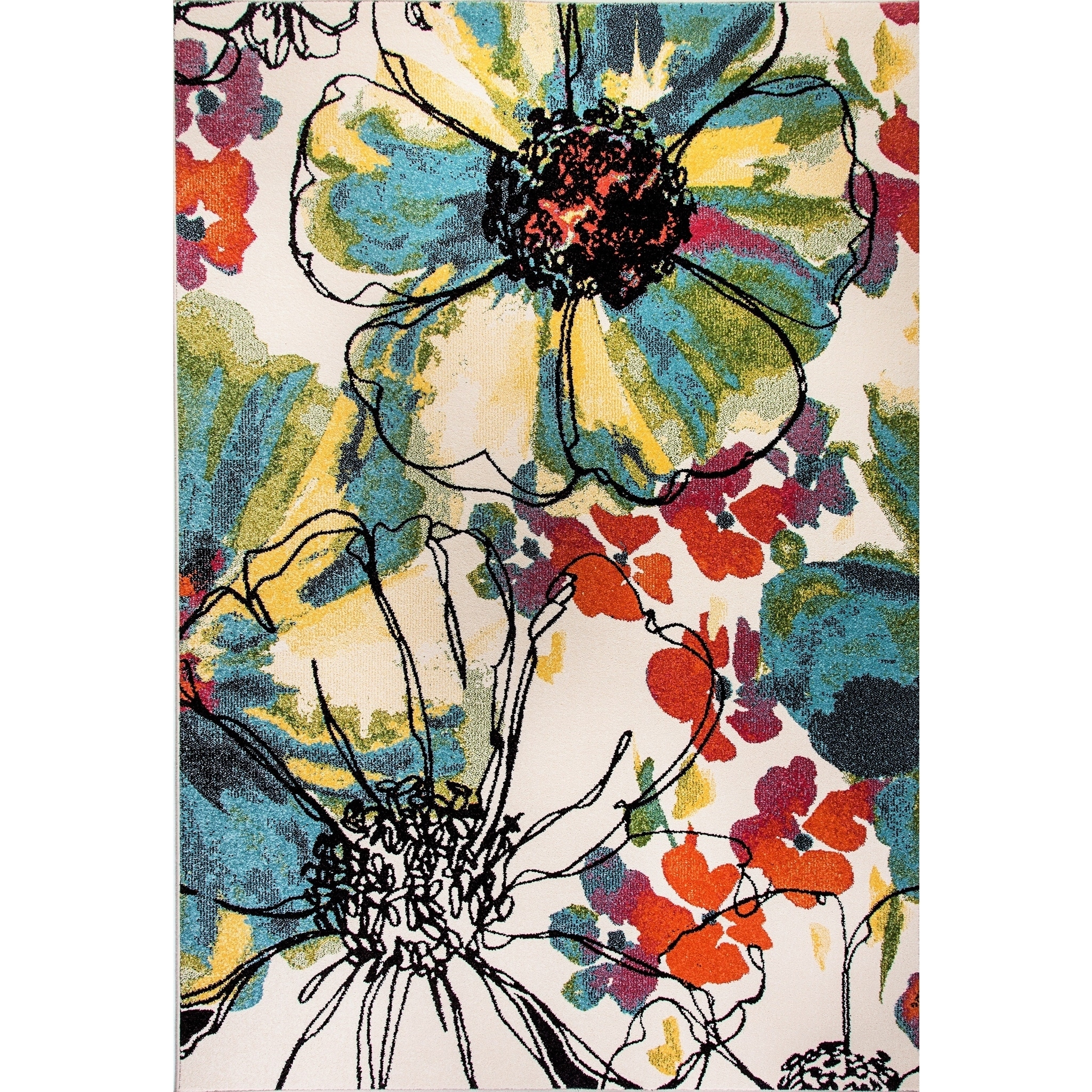 Eternity Floral Patina Rug (2 X 3.11)