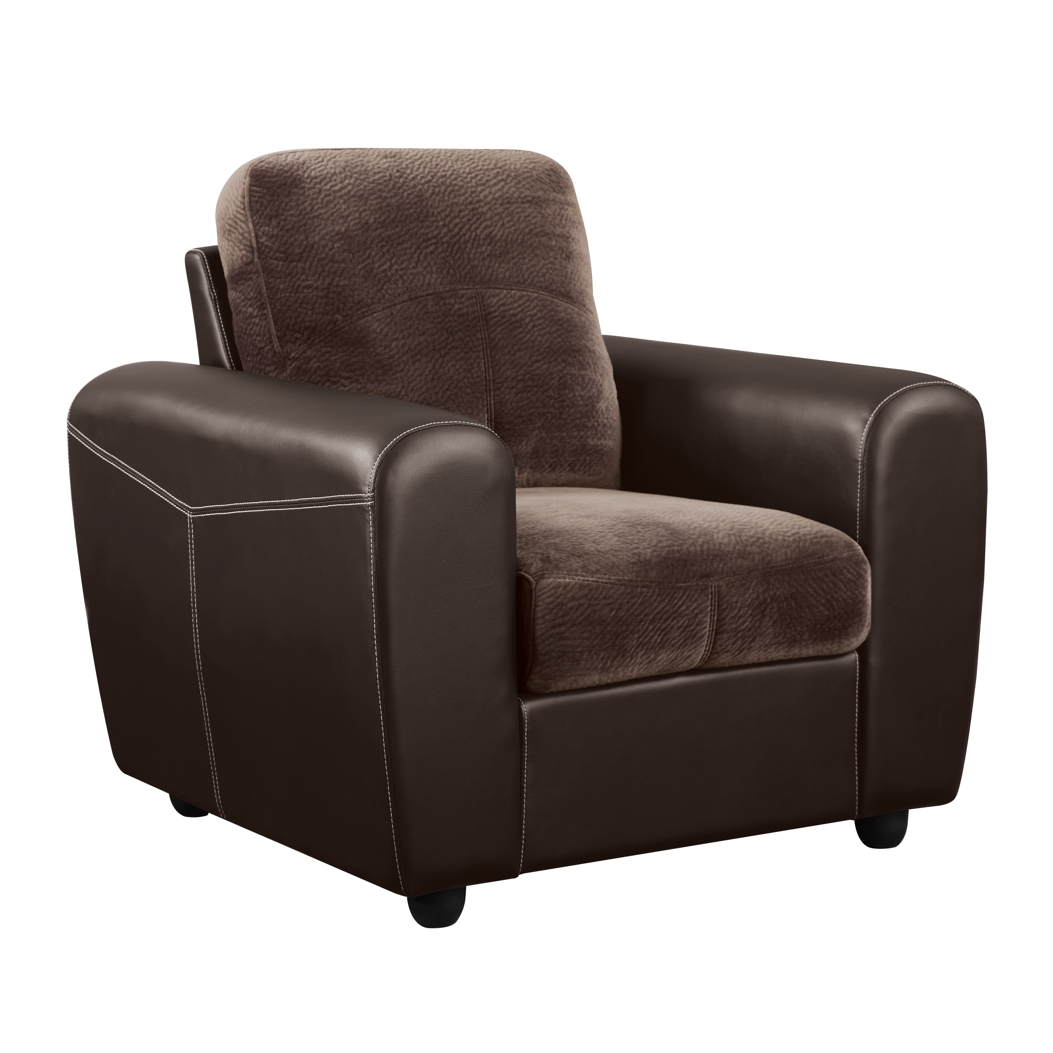 Champion Chocolate Brown Microfiber Chair