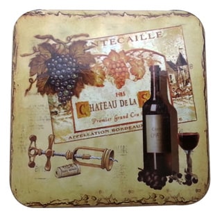 Le Chef Wine Cork Back Coaster Set of Two - Bed Bath & Beyond - 9046165