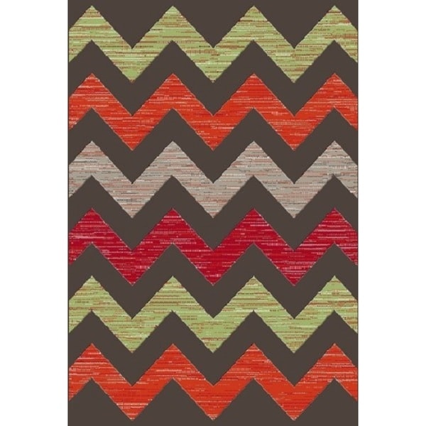 Eternity Chevron Rug (2' x 3.11') Dynamic Rugs Accent Rugs