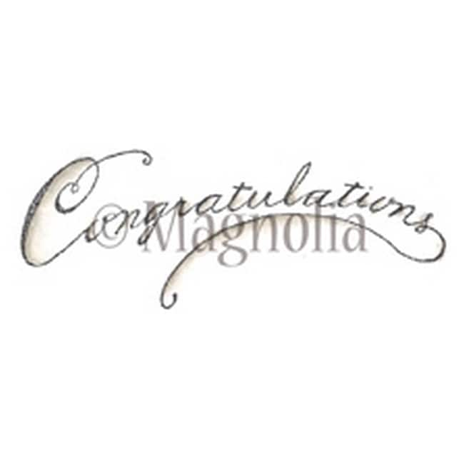 Lost   Found Cling Stamp 6x2.75 Package congratulations