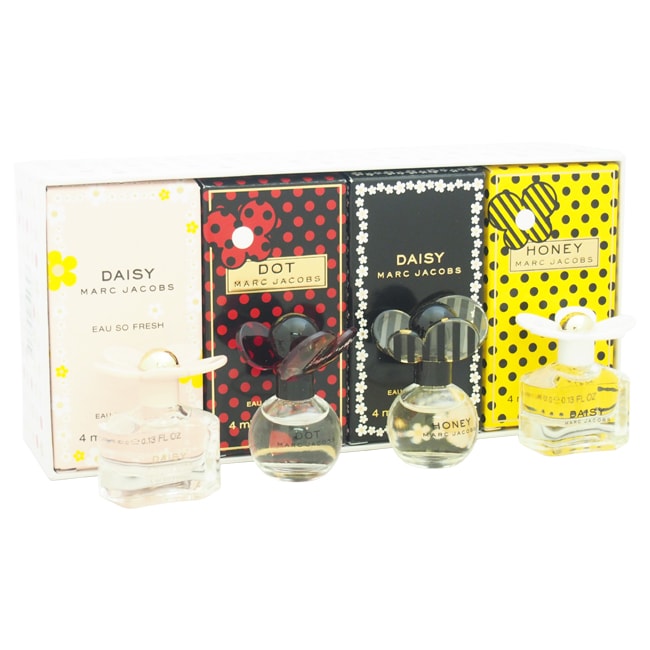 Marc Jacobs Variety Women's 4-piece Mini Gift Set - Overstock Shopping ...