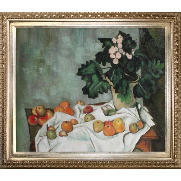 Download Paul Cezanne 'Still Life with Apples and a Pot of ...