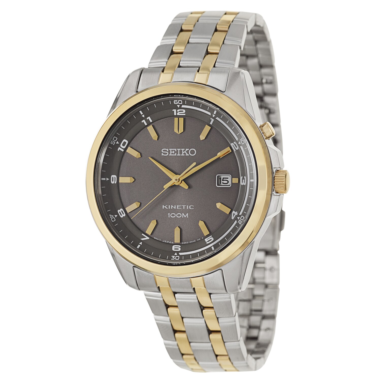 seiko gold plated stainless steel