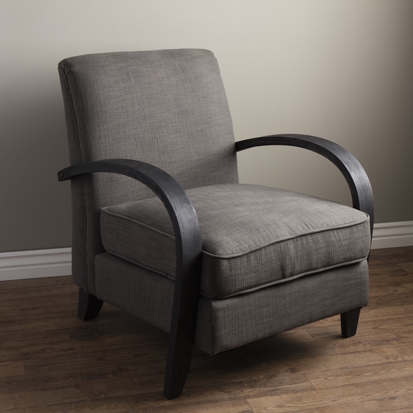 Bloomington Smoke Linen Arm Chair