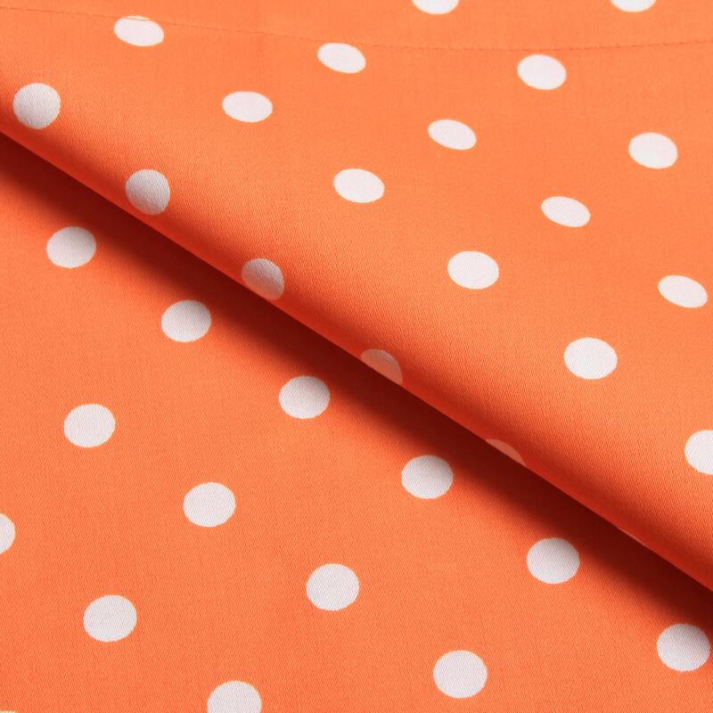 Superior Thread Count 600TC Polka Dot Cotton Blend Duvet Cover Set