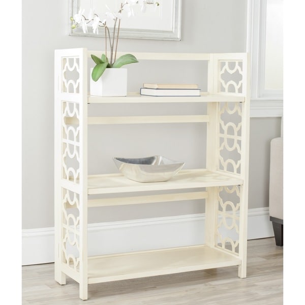 Shop Safavieh Natalie Antique White Low Bookcase On Sale Free   Safavieh Natalie Antique White Low Bookcase 5bfc7ce5 151d 4c7b B3d3 3eac7c5c5211 600 