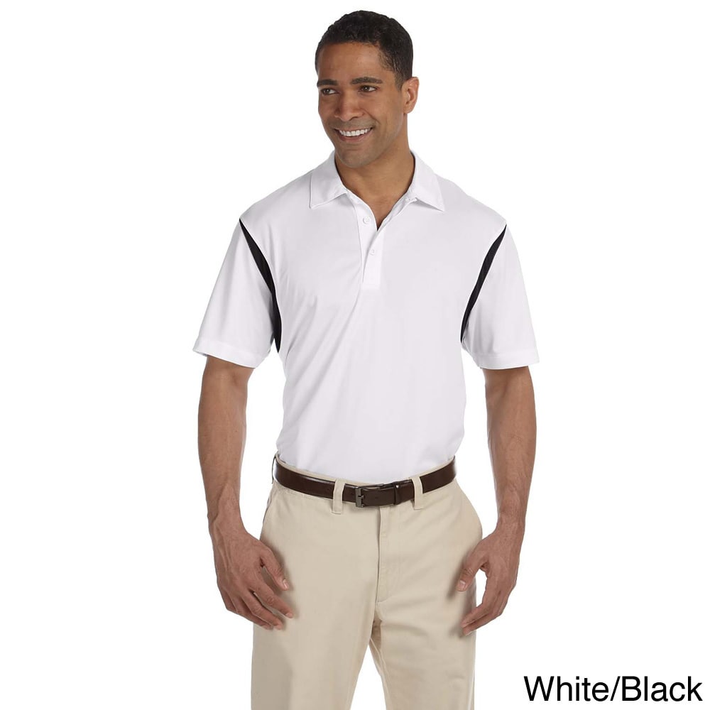 Mens Back Blocked Micro pique Polo Shirt