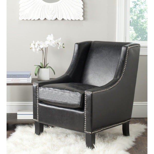 Safavieh Daniel Antique Black Club Chair   16245810  