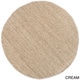 preview thumbnail 52 of 110, Chapra Hand Woven Chunky Jute Area Rug 8' Round - Ivory - Round