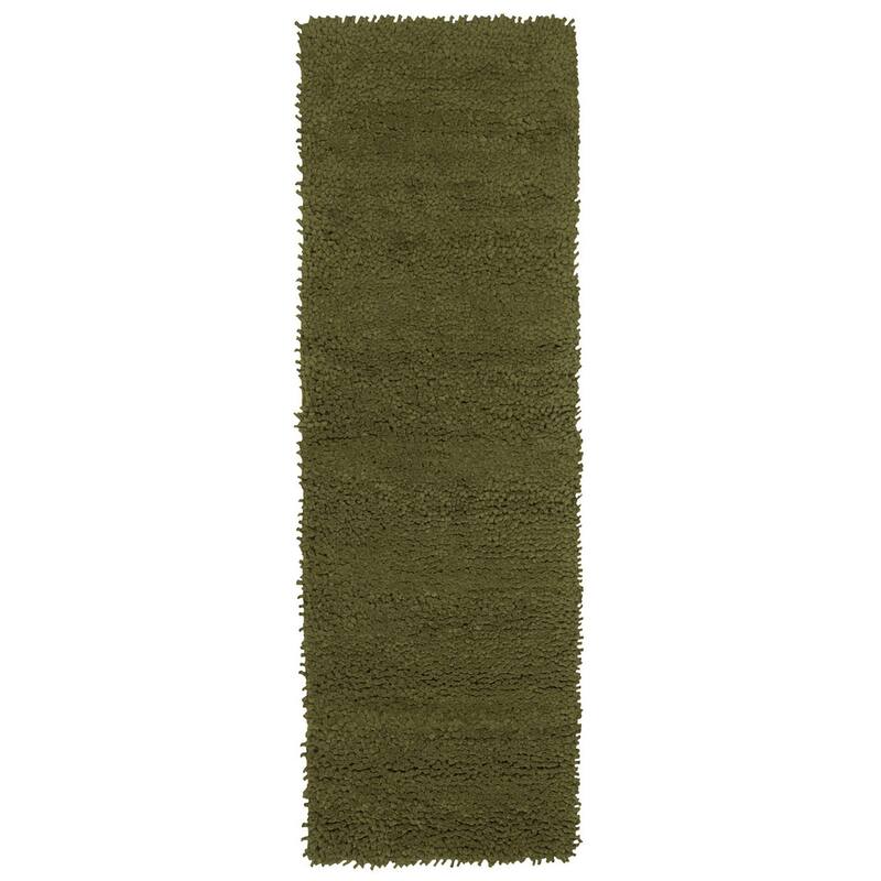 Handmade Jefferson Felted Wool Plush Area Rug