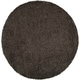 preview thumbnail 85 of 218, Handmade Jefferson Felted Wool Plush Area Rug 8' Round - Dark Grey - Runner/Round
