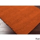 preview thumbnail 198 of 218, Handmade Jefferson Felted Wool Plush Area Rug 5' x 8' - Rust - Runner/Rectangle